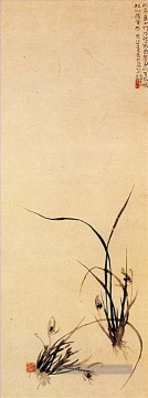  70 Art - Shitao pousses d’orchidées 1707